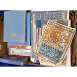 A mixed collection of items to include: Royalty related books and ephemera.