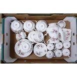 Royal Albert Lavender Rose: part dinner and coffee set (1 tray)