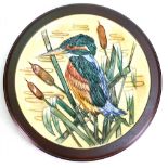 Moorcroft Kingfisher Plaque: M.C.C open