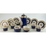 Spode Regent part coffee set: Spode Rege