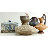 A collection of ceramics from around the