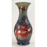 Moorcroft large floor standing Vase: Dec