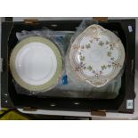 A collection of decorative wall plates: to include Coalport, Wedgwood hunting scene plate and 6