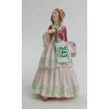 Royal Doulton figure Clemency HN1643: Royal Doulton figure Clemency HN1643, impressed date for 1935.