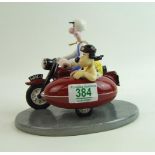 Coalport Wallice & Gromit tableau Hold on Tight Gromit: limited edition