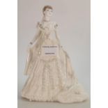 Coalport for Compton Woodhouse figure Queen Mary: Limited Edition