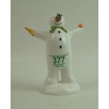 The Snowman Coalport Boxed The Wrong Nose: