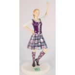 Royal Doulton Dances of the World figure Scottish Highland Fling HN5572: