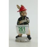 Royal Doulton Bunnykins figure American Fire fighter DB268: boxed with Cert