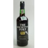 Vintage 75cl Bottle of " The Society Port"