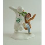 Royal Doulton Limited Edition Figure The Snowman And James Dancing In The Snow: