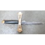 Witches ceremonial dagger, length 30cm.