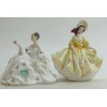 Royal Doulton Lady Figures: My Love HN2339 and Sunday Best HN2206(2)
