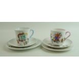 Shelley Mabel Lucie Attwell Fairies Cup Saucer & Side Plate Trio: and Similar item (2)