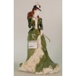 Coalport for Compton Woodhouse figure Helena Riding in Hide Park: limited edition