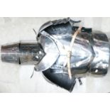 Good quality reproduction half suit of armour: consist of back, breast plate, helmet,gauget,