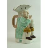 Woods & Sons Limited Edition Toby Jug: replica of Ralph Woods design 1770