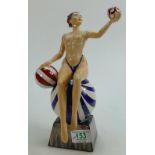 Peggy Davies Isadora figurine: Artists original colourway by M Jackson 1/1