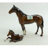 Beswick The Winner 2421: and Foal 915(2)