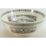 Wedgwood Queensware Chicago Bowl: Decorated with scenes of the City of Chicago, limiwted edition