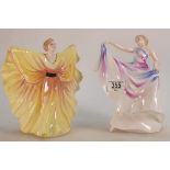 Royal Doulton Lady Figures Liberty HN3201 and Celeste HN3322(2):