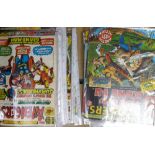 A large collection of English The Mighty World of Marvel Staring The Incredible Hulk comics: to