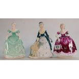 Coalport ladies of Fashion figures: Henrietta,