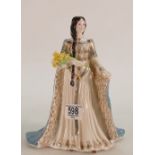 Royal Worcester Lady Figure The Daughter of Erin: Limited edition.