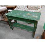 Victorian Pine Wash Stand: width 88cm,