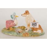 Beswick Beatrix Tableau Kep and Jemima: Limited edition with box.