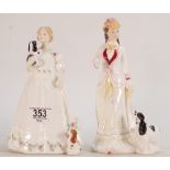 Royal Doulton Lady Figures Take Me Home HN3662 and Sarah HN3857(2):