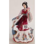 Danbury Mint Oriental Lady figure: The Plum Blossom Princess.