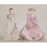 Coalport Lady Figures Barbara Ann & Lillie Langtry(2):