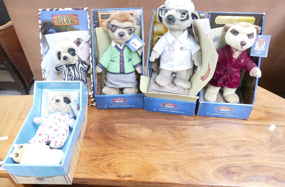 A collection of go compare meerkats(5)
