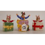 Royal Doulton Bunnykins figures Santas Helper DB192 (limited edition) ,