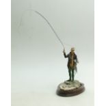 Border Fine Arts 'Fly Fishing', model No. 110 by David Geenty, 21.