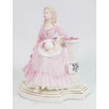 Coalport Lady Figure Limited Edition 1992 May Queen:
