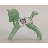 Sylvac Green Art Deco Foal figure 1344,
