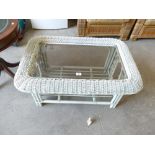 Wicker Coffee Table: