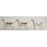 Beswick Foxhounds 2262 x 3(3)