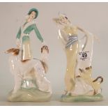 Royal Doulton Lady Figures Harriet HN3795 & Daisy HN3802(2):