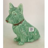 Sylvac Green Art Deco Scottie Dog figure 1200,
