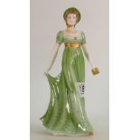 Coalport for Compton Woodhouse Ladies of Literature figure Lydia Bennett,