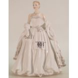 Royal Worcester Lady Figure Grace Kelly: Limited edition.