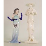 Coalport Lady Figures High Society & Westend Girls(2)