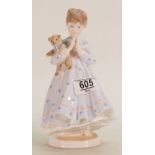 Royal Worcester Child Figure I Wish: Limited edition.
