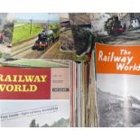 A large collection of Railway theme Magazines: to include Railway World 1950 -1970 and Railway