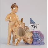 Peggy Davies Sea Sprites Figurine: Bone china limited edition 24/500