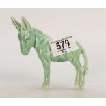 Sylvac Green Art Deco Donkey figure 1428,