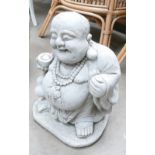 Garden Ornament in the form of Buddha ,